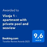 Visnja 1 - With Private Pool And Seaview Apartamento