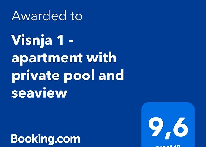 Visnja 1 - With Private Pool And Seaview Апартаменты